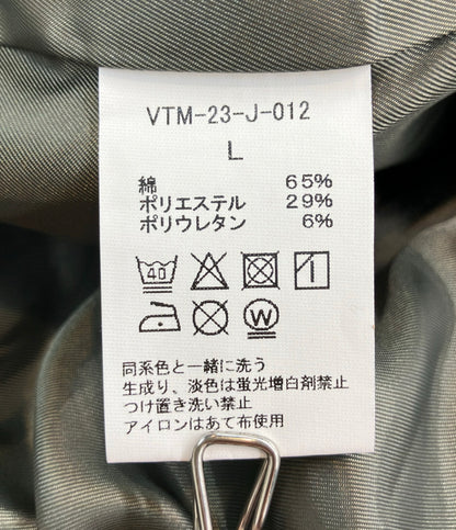 VICTIM&CO. ビックシルエット ライダースジャケット レディース SIZE L ヴィクティム アンド コー