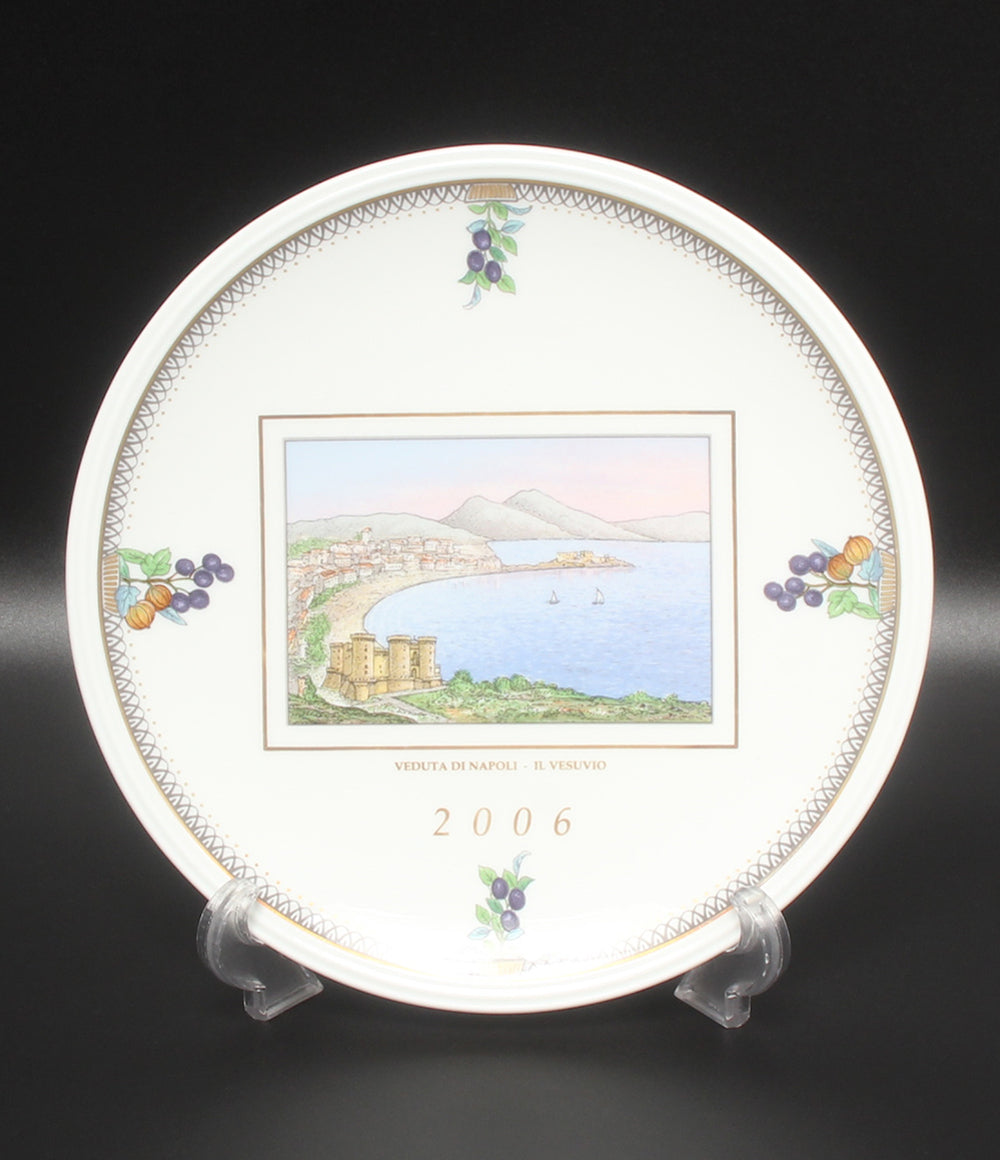 美品 Richard Ginori イヤープレート 飾り皿 21cm 2006 リチャードジノリ