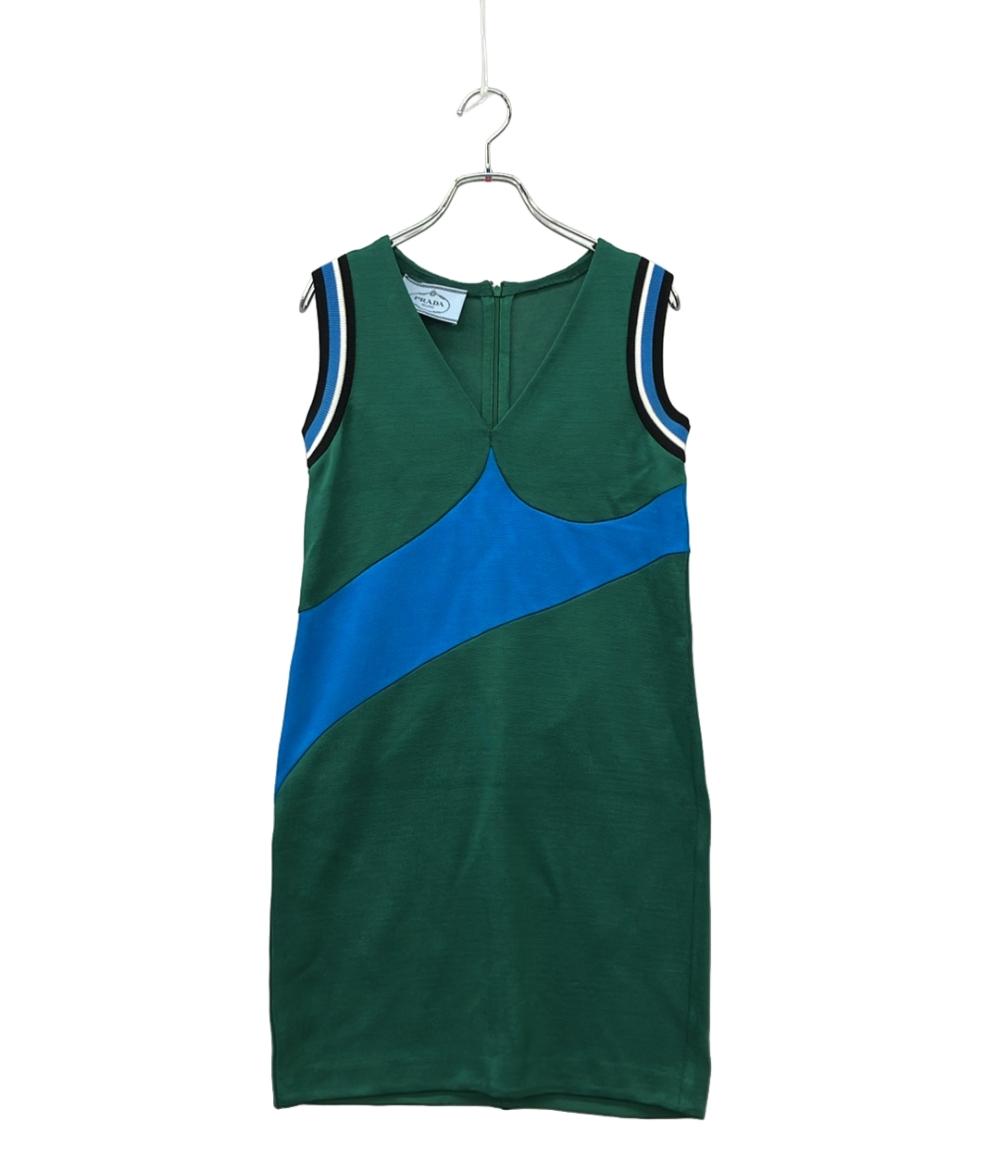 PRADA ノースリーブ ニット ミニワンピース レディース SIZE 36 (XS) プラダ