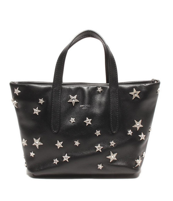 JIMMY CHOO 2way ハンドバッグ ショルダーバッグ 斜め掛け スタッズ レディース ジミーチュウ