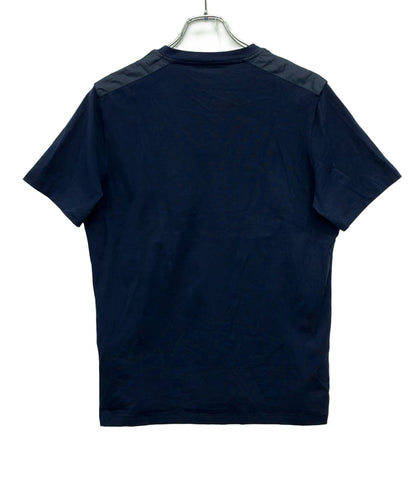 プラダ ラバーロゴ ナイロンポケットVネックTシャツ メンズ SIZE S PRADA