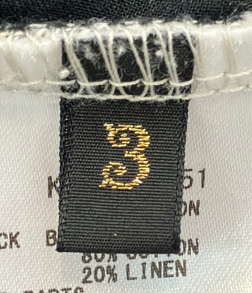 KAPITAL 長袖 レインボーイ キルト ビッグ クルーネック スウェット 裏起毛 メンズ SIZE 3 キャピタル
