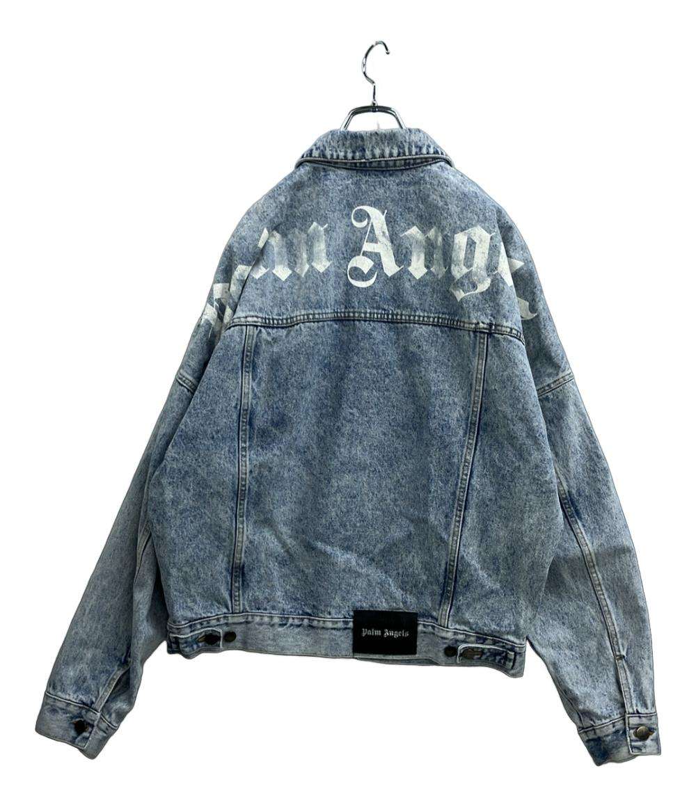 Palm Angels デニムジャケット PMYE006C99DEN002 メンズ SIZE L パームエンジェルス