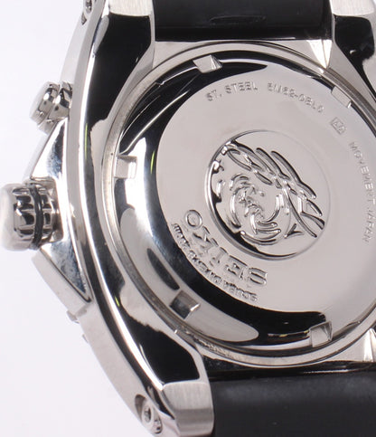 SEIKO 腕時計 キネティック ブラック SKA371P2 メンズ セイコー