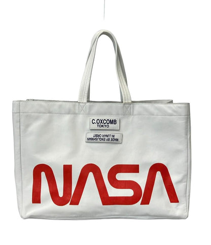 美品 COXCOMB BEAMS トートバッグ 別注 NASA メンズ コックスコーム ビームス