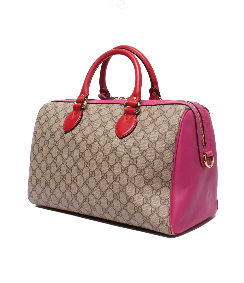 GUCCI ハンドバッグ ミニボストンバッグ GGスプリーム 409527 520981
