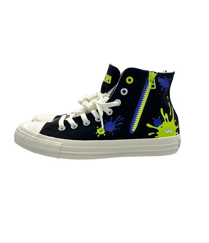 美品 CONVERSE ハイカットスニーカー サイドジップ × スプラトゥーン 3 ALL STAR Z HI 1SE173 メンズ SIZE 26.0 (M) コンバース