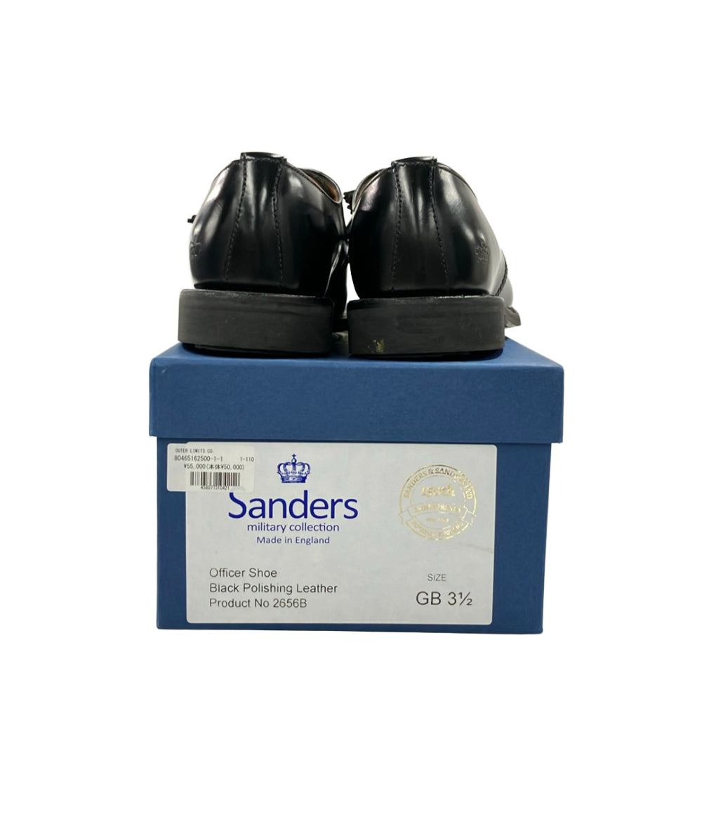 SANDERS ダービーシューズ ミリタリー オフィサーシュー レディース SIZE 3 1/2 サンダース