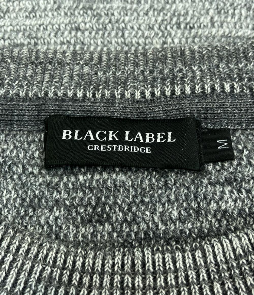 美品 ブラックレーベルクレストブリッジ 長袖ニット 51N36-236-04 メンズ SIZE M (M) BLACK LABEL CRESTBRIDGE