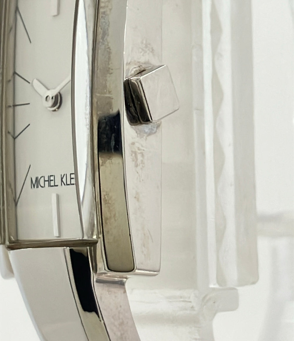 MICHEL KLEIN 腕時計 クオーツ シルバー V220-6580 レディース ミッシェルクラン