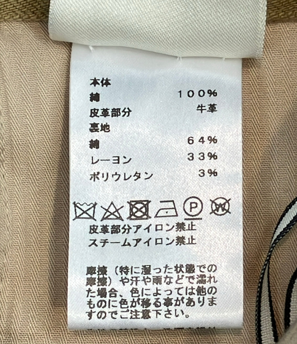 美品 HERMES タックデニムパンツ 07-7402 レディース SIZE 34 (XS) エルメス