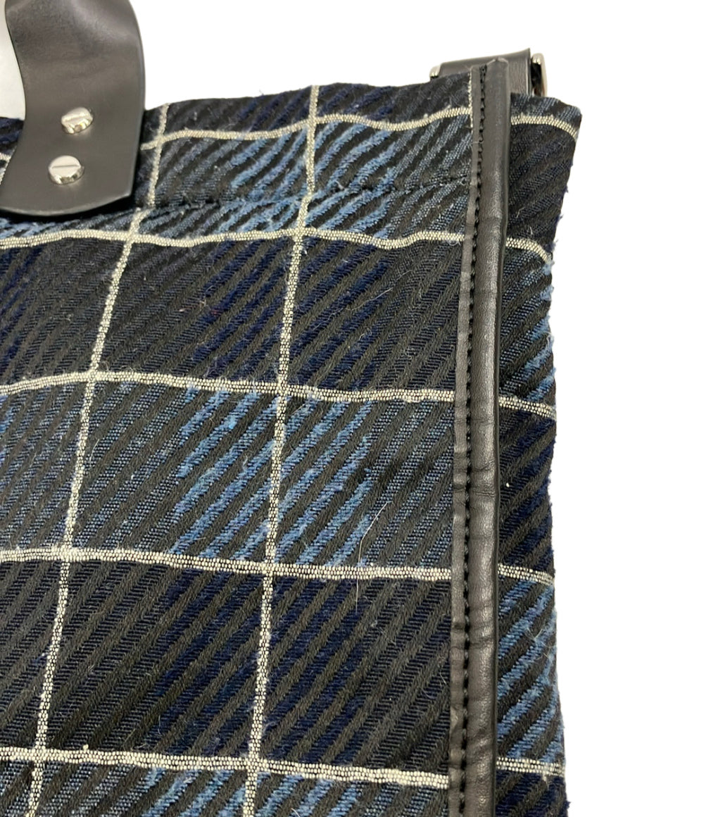 DIESEL★チェック柄ショルダーバッグ DIESEL 2way トートバッグ ショルダーバッグ 斜め掛け チェック柄