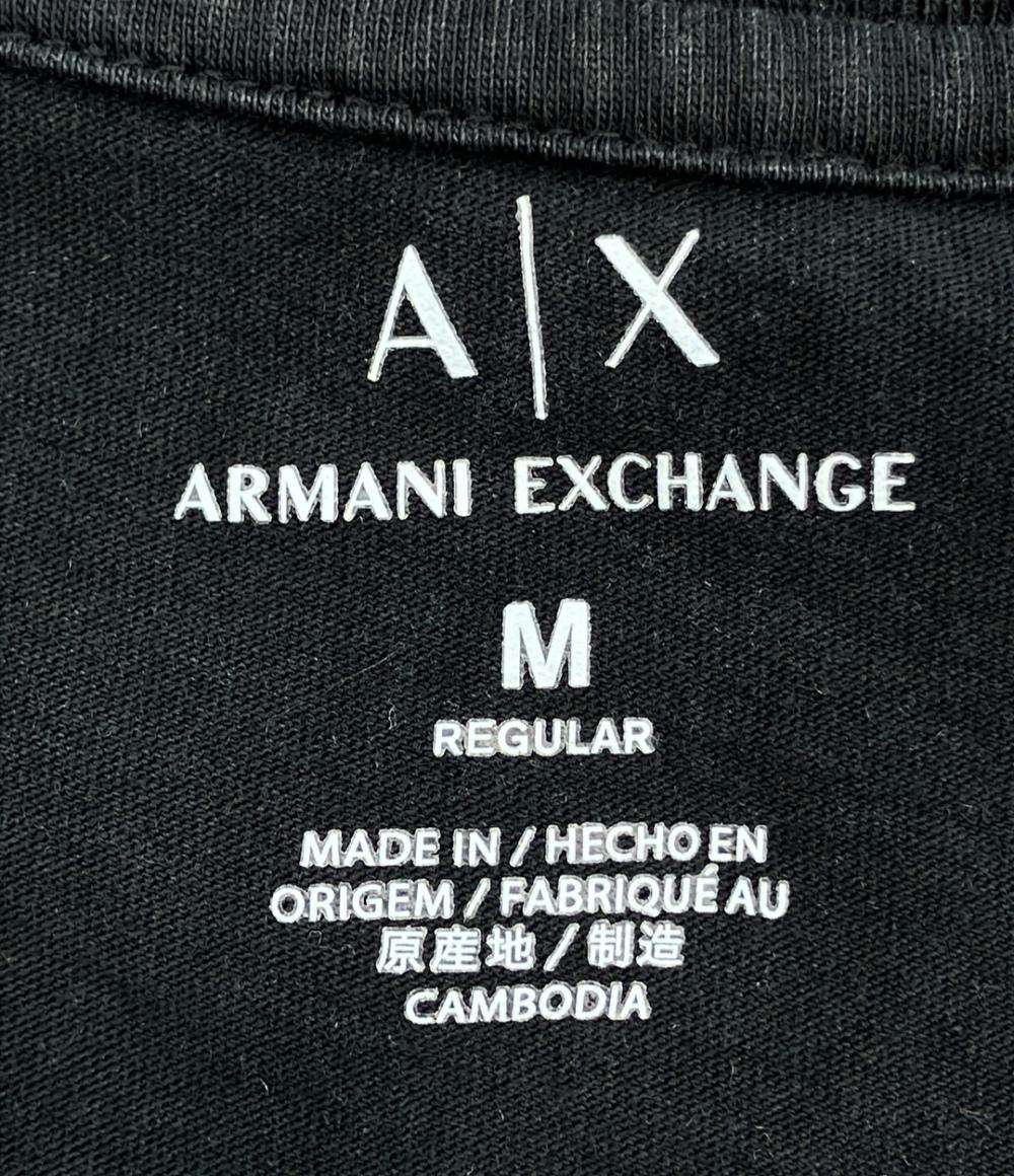 ARMANI EXCHANGE 半袖 Vネック Tシャツ メンズ SIZE M アルマーニエクスチェンジ