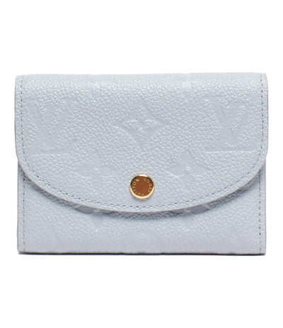 美品 ルイヴィトン コインケース カードケース ポルトモネ ロザリ モノグラム アンプラント M81923 レディース Louis Vuitton