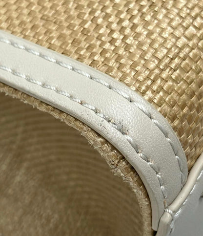 VASIC 2WAY ハンドバッグ ショルダーバッグ 斜め掛け Bee Mini Raffia レディース ヴァジック