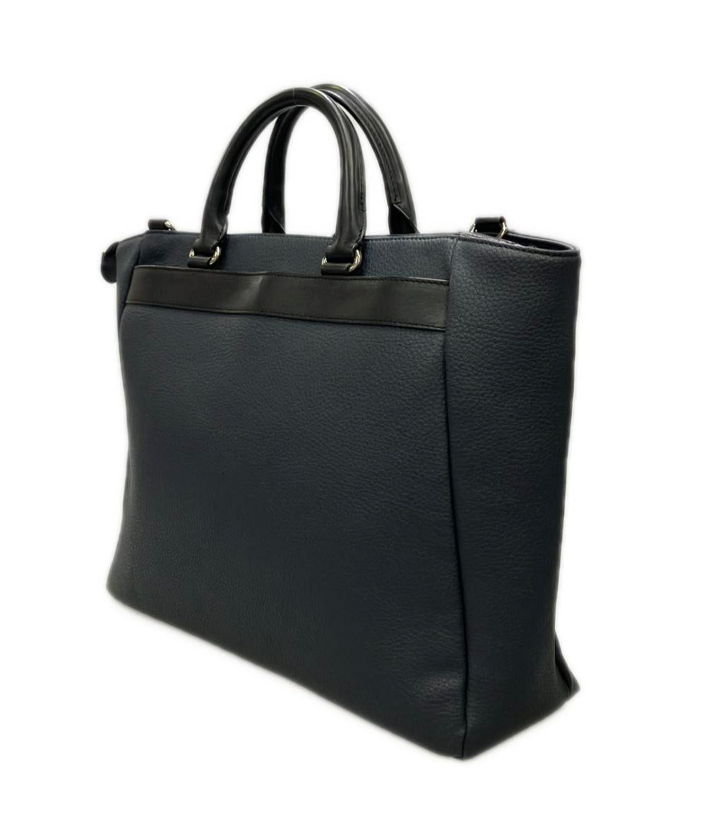 LANVIN en Bleu 2way ビジネスバッグ ブリーフケース ショルダーバッグ 斜め掛け メンズ ランバンオンブルー