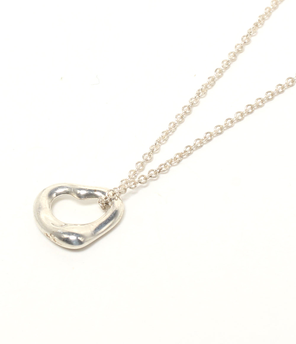 Tiffany & Co. ネックレス SV925 オープンハート エルサ ペレッティ レディース ティファニー