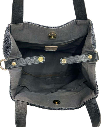 美品 russet トートバッグ ショルダーバッグ かごバッグ 2WAY 斜め掛け レディース ラシット