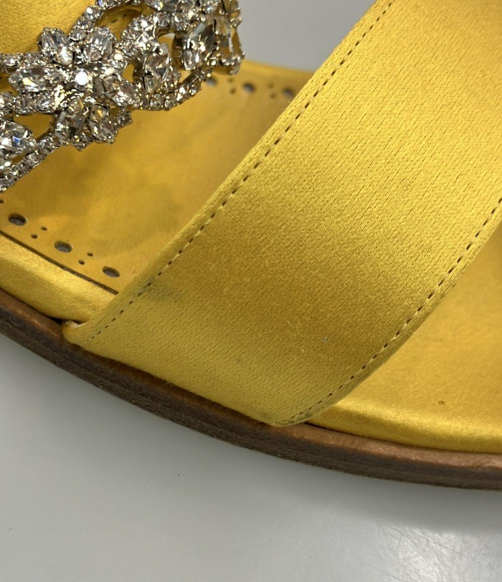 MANOLO BLAHNIK フラットサンダル MARTAMOD レディース SIZE 38 マノロブラニク