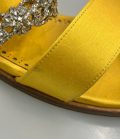 MANOLO BLAHNIK フラットサンダル MARTAMOD レディース SIZE 38 マノロブラニク