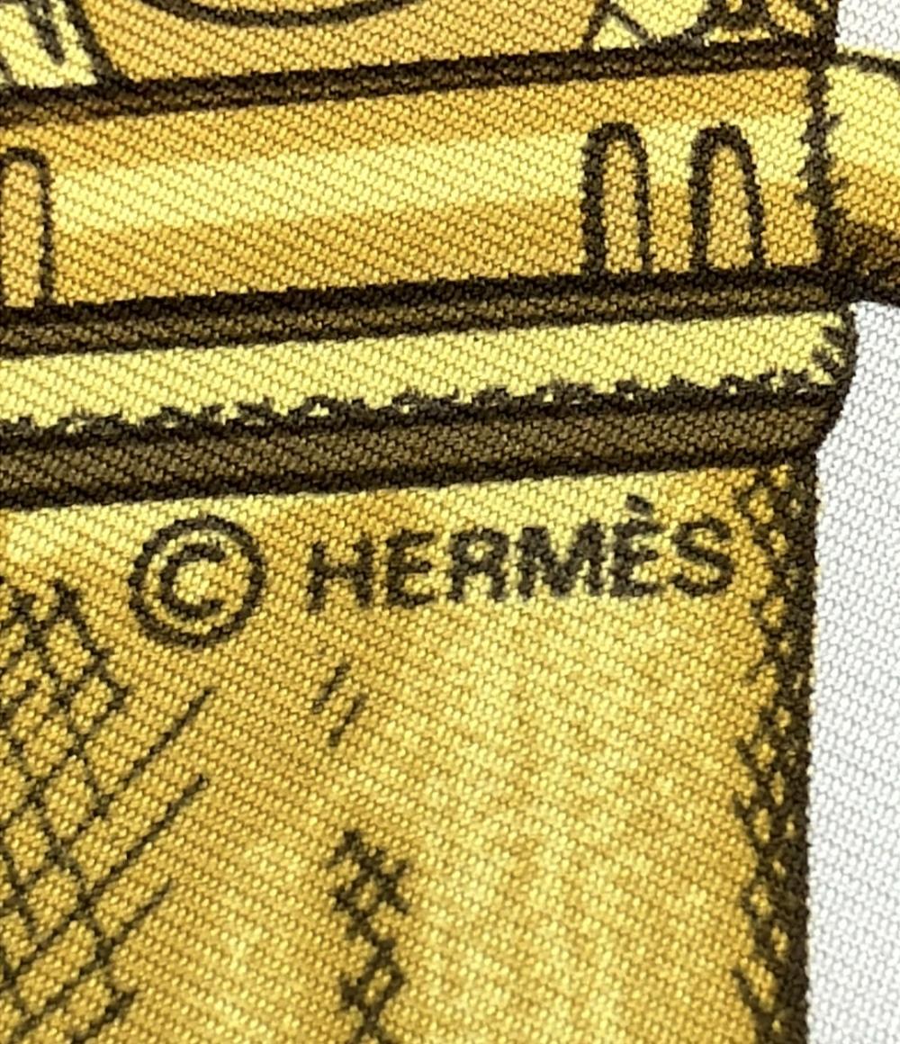 HERMES スカーフ シルク100% カレ90 GLAND UNIFORME レディース エルメス