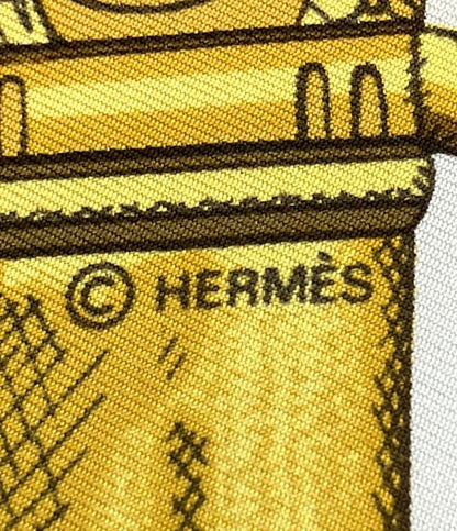 HERMES スカーフ シルク100% カレ90 GLAND UNIFORME レディース エルメス