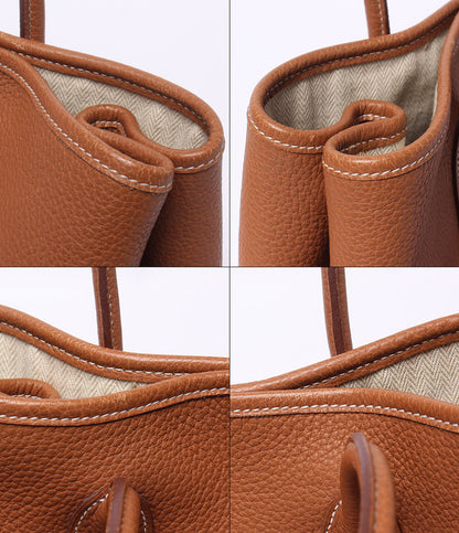 HERMES ハンドバッグ トートバッグ シルバー金具 □N刻印 ガーデンパーティTPM レディース エルメス