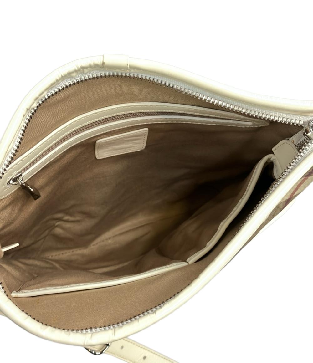 BURBERRY ショルダーバッグ 斜め掛け ノバチェック レディース バーバリー