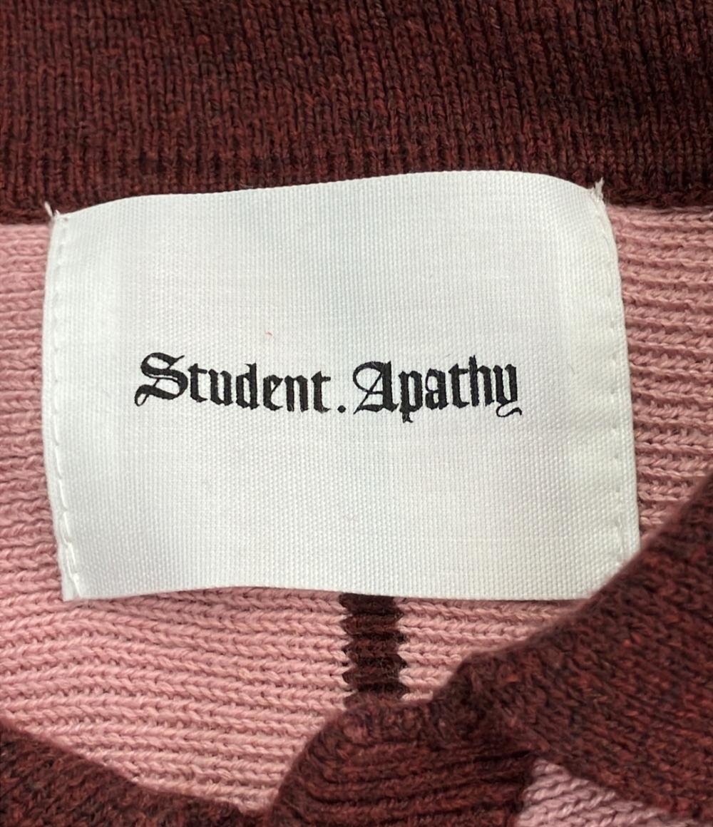 スチューデントアパシー ポロシャツニット レディース SIZE L (L) student apathy