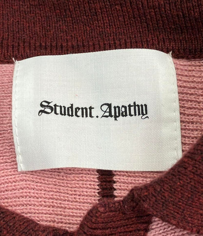 スチューデントアパシー ポロシャツニット レディース SIZE L (L) student apathy