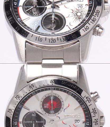 Grand Seiko 腕時計 リコリス・リコイル コラボレーションウォッチ SZER109 クオーツ シルバー 7T92-HDE0 メンズ セイコー