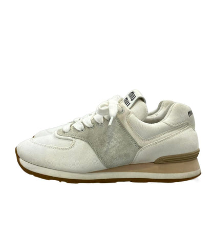 Miu Miu ローカットスニーカー 5E042E レディース SIZE 38.5 ミュウ ミュウ