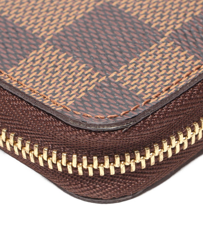 美品 LOUIS VUITTON コインケース ジッピーコインパース ダミエ N63070 レディース メンズ ルイ・ヴィトン