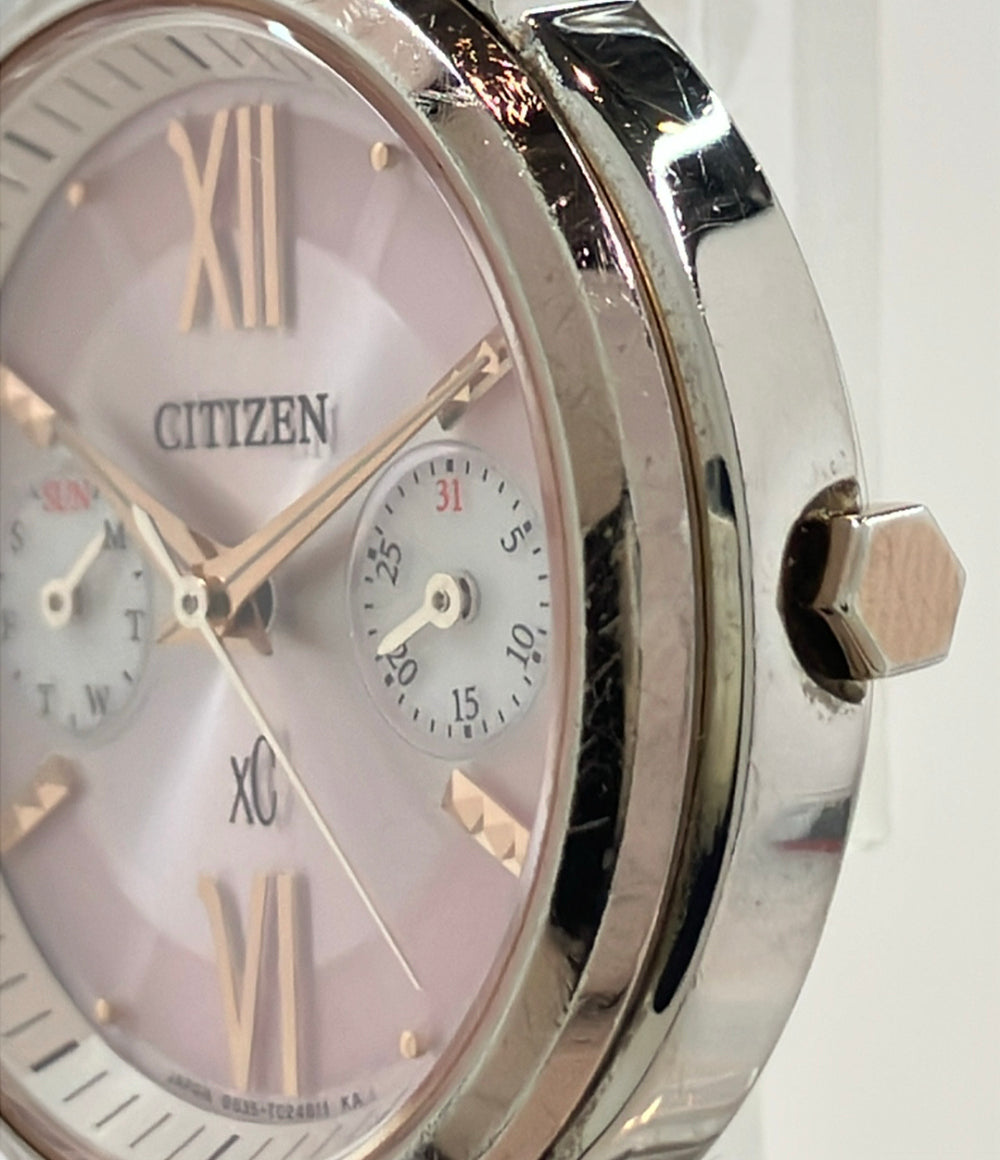 CITIZEN 腕時計 xc クロスシー ソーラー ピンク 8635-T016065 レディース シチズン