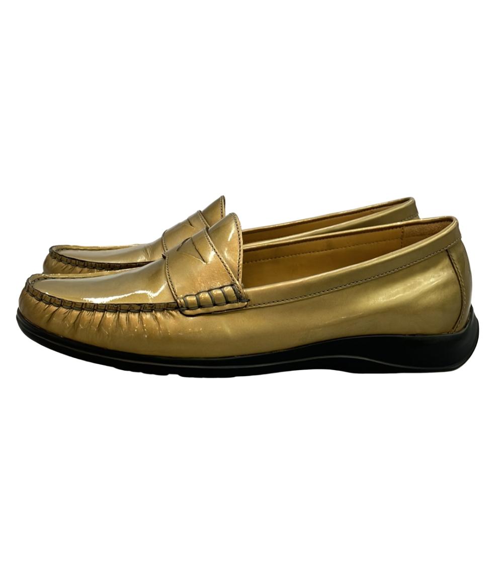 COLE HAAN エナメルペニーローファー レディース SIZE 7 (24cm) コール