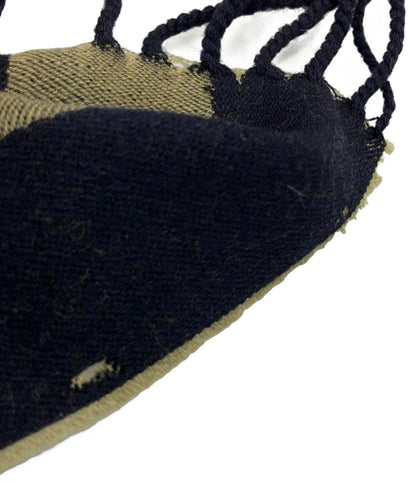 フェンディ マフラー ウール 100% ズッカ柄 ユニセックス FENDI