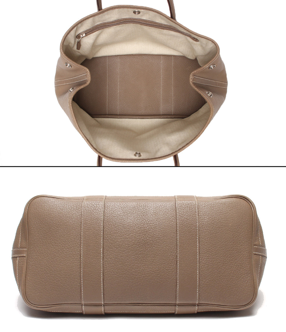 HERMES トートバッグ □L刻印 シルバー金具 ガーデンパーティPM レディース エルメス