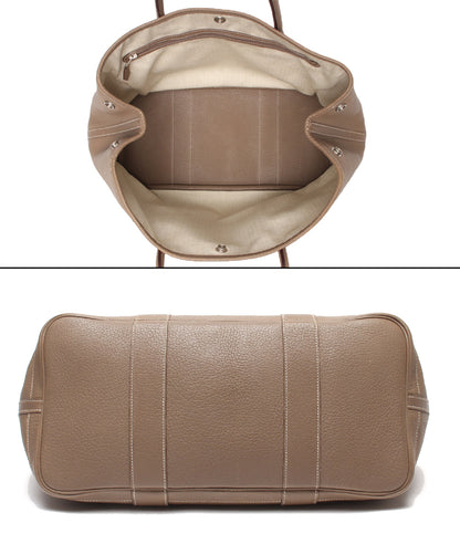 HERMES トートバッグ □L刻印 シルバー金具 ガーデンパーティPM レディース エルメス