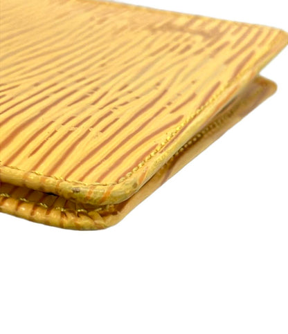 ルイ・ヴィトン パスケース ポルト2カルト ヴェルティカル エピ M63209 レディース LOUIS VUITTON