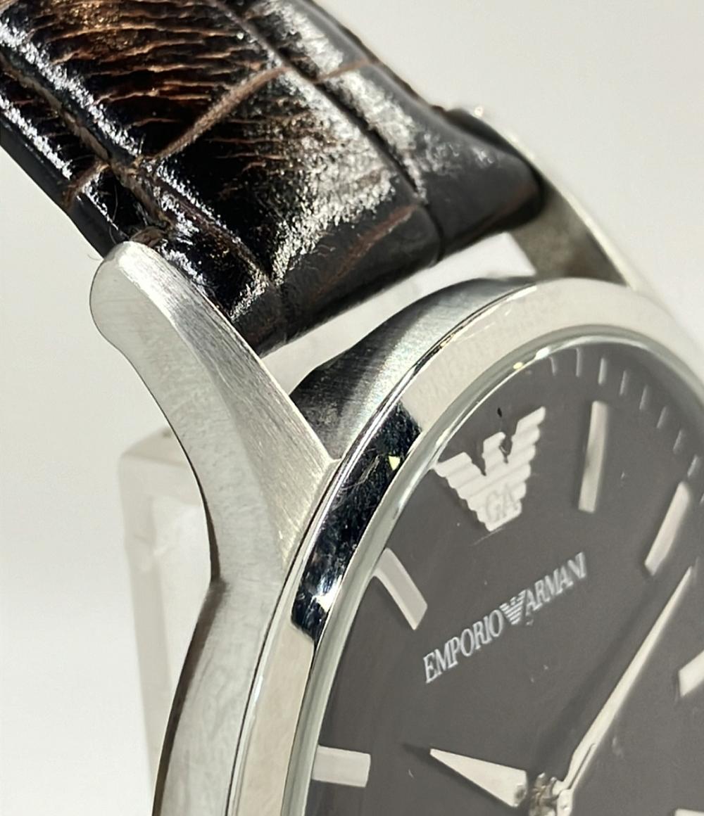 Emporio Armani 腕時計 クオーツ ブラウン AR-2413 メンズ エンポリオ・アルマーニ