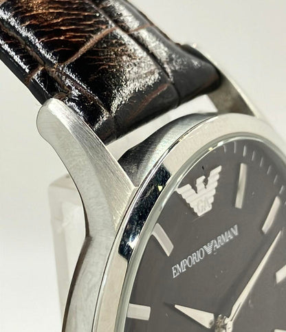 Emporio Armani 腕時計 クオーツ ブラウン AR-2413 メンズ エンポリオ・アルマーニ
