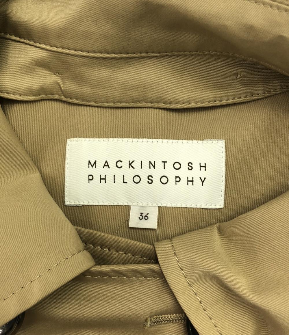 マッキントッシュフィロソフィー ショートトレンチコート レディース SIZE 36 (XS) MACKINTOSH PHILOSOPHY