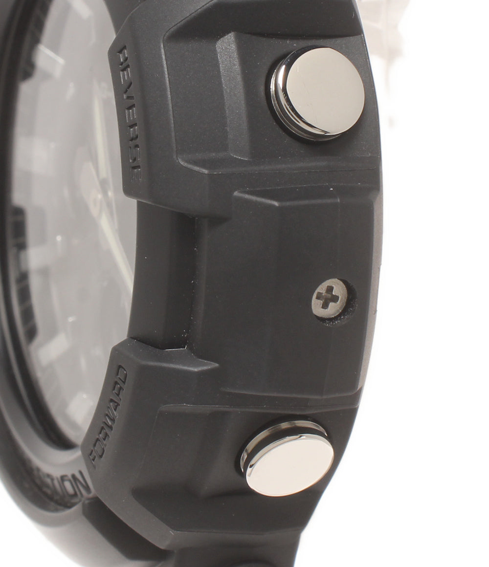 美品 CASIO 腕時計 G-SHOCK 電波ソーラー ソーラー ブラック GAW-100B メンズ カシオ