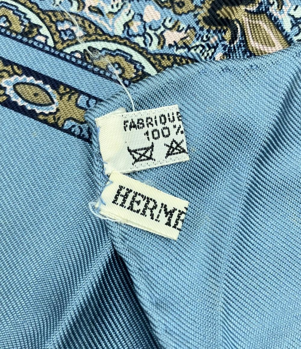 エルメス スカーフ カレ90 シルク100% マルジェラ期 レディース HERMES