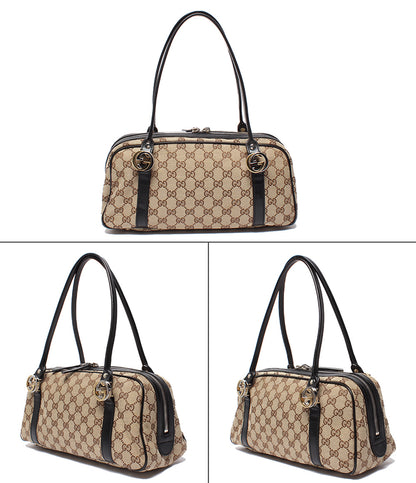 GUCCI ハンドバッグ ショルダーバッグ ミニボストンバッグ 肩掛け GGツインズ GGキャンバス 232958 レディース グッチ