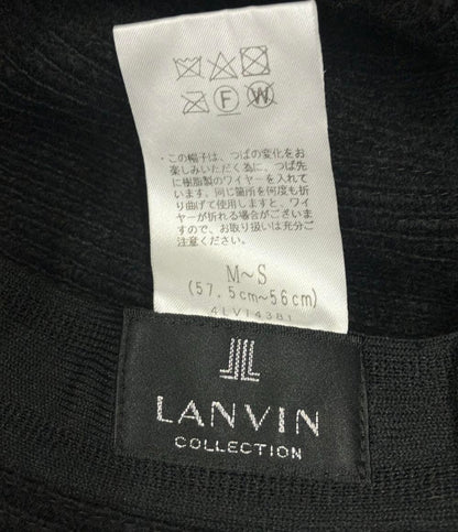 ランバンコレクション ハット レディース SIZE M-S LANVIN COLLECTION