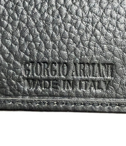 Emporio Armani 二つ折り財布 牛革 メンズ エンポリオ・アルマーニ