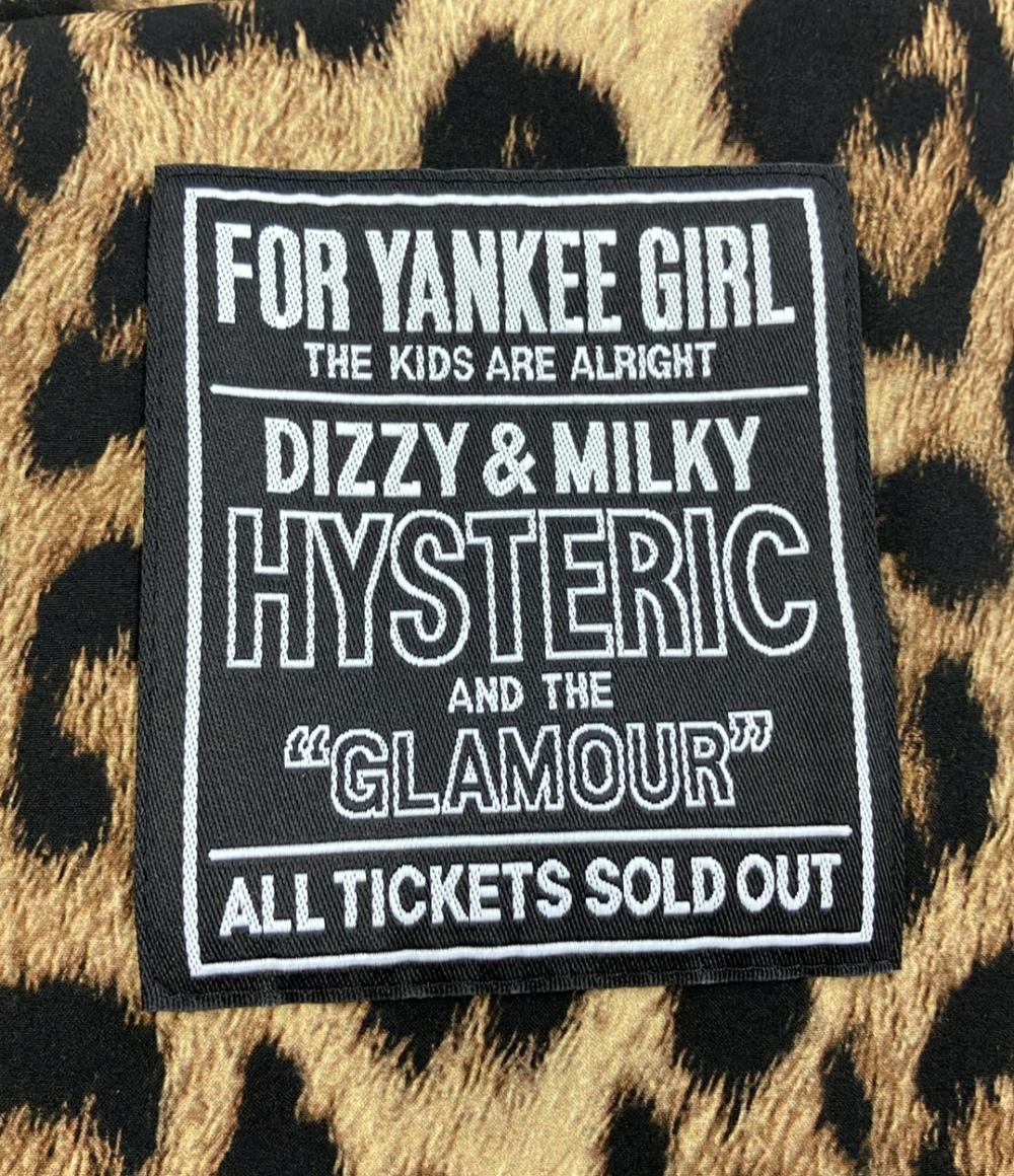 美品 ヒステリックグラマー テーラードジャケット レオパード柄 メンズ SIZE S HYSTERIC GLAMOUR