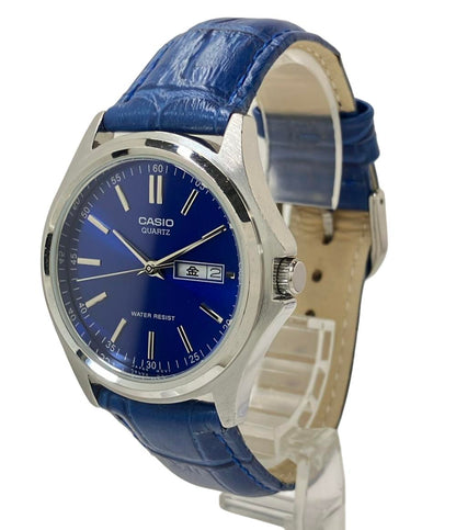 カシオ 腕時計 クオーツ ブルー MTP-1239DJ メンズ CASIO