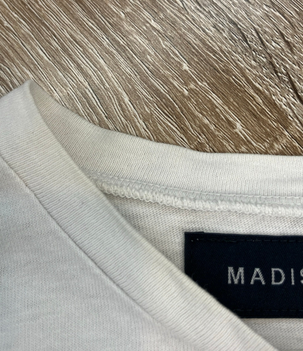 MADISONBLUE 半袖Tシャツ HELLO MB999-7101 レディース SIZE S マディソンブルー